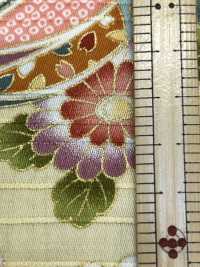 AP62902 Vải Satin In Họa Tiết Vàng Nhiều Màu Sắc (Cuộn Tròn) COSMO TEXTILE Ảnh phụ