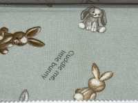 AP62202 Vải Mộc Hình Thú Bông My Fluffy Friends (Hình Tròn) COSMO TEXTILE Ảnh phụ