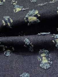 WALA-30ID Vải Bò Họa Tiết Hình Vuông Ngẫu Nhiên Waracut DUCK TEXTILE Ảnh phụ