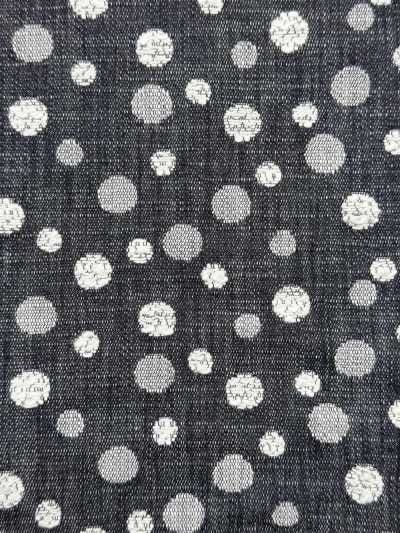 FY1044-24 Vải Bò Jacquard Chấm Bi
