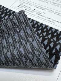 KKP8585-55-SB-218 Áo Co Giãn Vải Sọc Nhăn Khổ Rộng, In Nhiều Màu Sắc Uni Textile Ảnh phụ