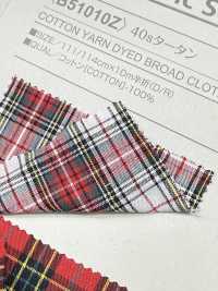 B51010Z 40 Chỉ đơn Tartan Gấp đôi[Vải] VANCET Ảnh phụ