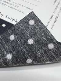 1930-DOT Vải Takashima Chijimi, Họa Tiết Chấm Bi Ảnh phụ