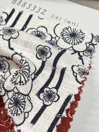 B88333Z Vải Chỉ Thô, Vải Cổ Màu Chàm, Gấp đôi. VANCET Ảnh phụ