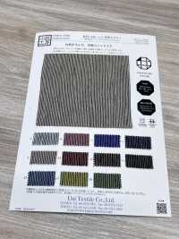 KYC445-1 Vải Cotton Nhuộm Sợi, Dạng Sóng (Takashima Chijimi) Uni Textile Ảnh phụ