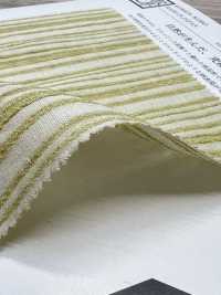 KYC447-1 Sợi Gai Nhuộm Sợi Akiha Kẻ Sọc Crepe (Takashima Chijimi)[Vải] Uni Textile Ảnh phụ