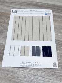 KYC904-ST Kẻ Sọc Bông Nhuộm, Dệt Thưa, Nhuộm Sợi Shirring.[Vải] Uni Textile Ảnh phụ