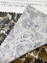 19188 Áo Sơ Corduroy Với Họa Tiết Hoa Nhỏ Vẽ Tay.[Vải] SUNWELL Ảnh phụ