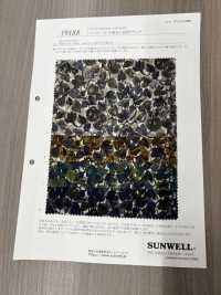 19188 Áo Sơ Corduroy Với Họa Tiết Hoa Nhỏ Vẽ Tay.[Vải] SUNWELL Ảnh phụ