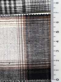 59992 C/L Cổ áo Bằng Vải Thô Màu Kem Kẻ Caro Caro Và Kẻ Sọc VANCET Ảnh phụ