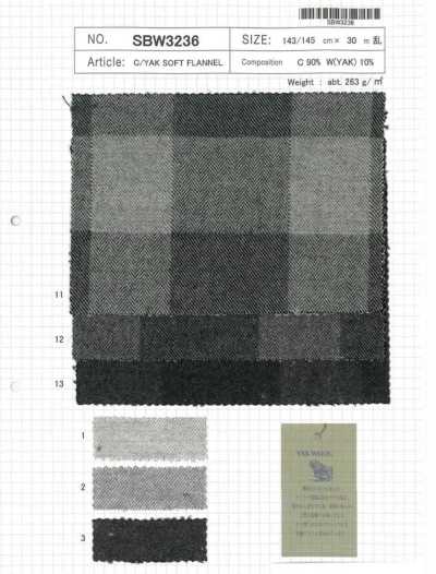 SBW3236 Flannel Mềm C/YAK