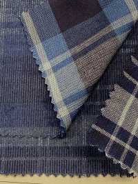 A-8164 Corduroy Màu Chàm Nhuộm Sợi[Vải] ARINOBE CO., LTD. Ảnh phụ