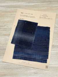 A-8164 Corduroy Màu Chàm Nhuộm Sợi[Vải] ARINOBE CO., LTD. Ảnh phụ
