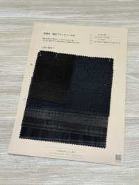 A-8169 Vải Nhung Corduroy Màu đen Nhuộm Sợi ARINOBE CO., LTD. Ảnh phụ