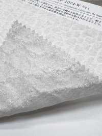 KKF1074-W-1 Sợi Gai Jacquard Vải Organdy 20d Pha Sợi Dọc Uni Textile Ảnh phụ