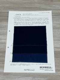 13478 8W Indigo Washed Nhung Tăm[Vải] SUNWELL Ảnh phụ