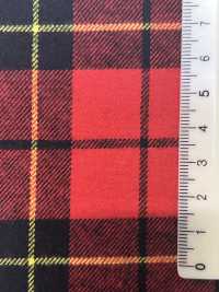 4SG041 Vải Cotton Hữu Cơ Vải Viyella Tartan Kẻ Caro CHAMBRAY Ảnh phụ