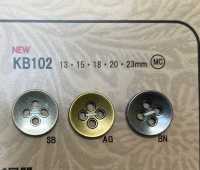 KB102 Nút Kim Loại Kiểu Cổ điển[Cúc] DAIYA BUTTON Ảnh phụ
