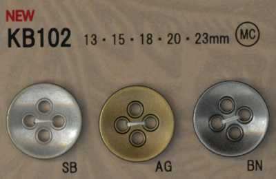 KB102 Cúc Kim Loại Kiểu Vintage