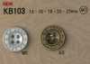 KB103 Những Chiếc Cúc Kim Loại Kiểu Cổ điển Có Viền.