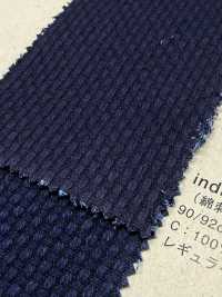 INDIGO1423 Sashiko Kẻ Sọc[Vải] Fujikinbai Ảnh phụ