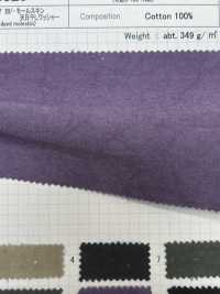 SB3020 30/2 X Cotton Chải Kỹ, 20/- Vải Cotton Moleskin, Phơi Khô Dưới ánh Nắng Mặt Trời, Hoàn Thiện Giặt SHIBAYA Ảnh phụ