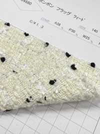 84680 Vải Tweed Họa Tiết Cờ Bông PARICA Ảnh phụ