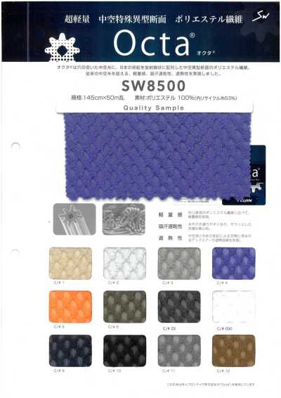 SW8500 Polyester Tái Chế Octa® Vải Dệt Kim
