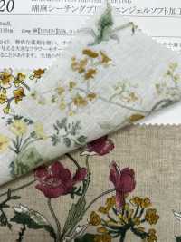 28120 Ga Trải Giường Sợi Gai Vải Mộc In Họa Tiết, Chất Liệu Angel Soft. SUNWELL Ảnh phụ