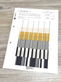 BC3524 Vải Kẻ Sọc Vải Voan 40/1, Hoàn Thiện Hai Lớp. COSMO TEXTILE Ảnh phụ