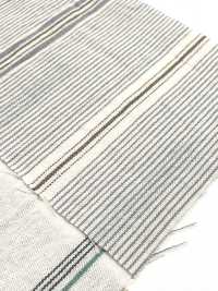 BC3573 Kẻ Sọc Cotton Hữu Cơ Kẻ Sọc, đã Qua Xử Lý Giặt Khô.[Vải] COSMO TEXTILE Ảnh phụ