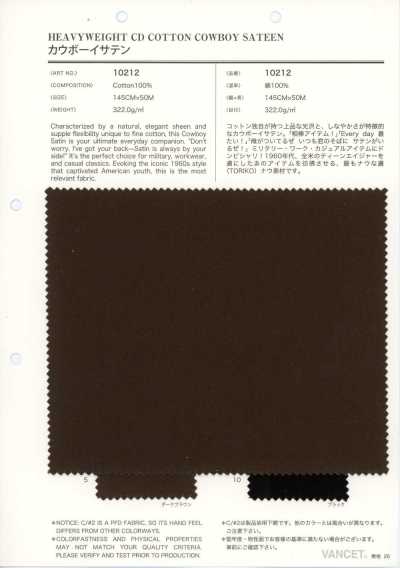 10212 Satin cao bồi