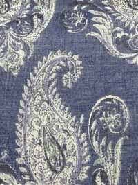 83081 80 Silk Veil Vải Cotton Lawn SC Rough Paisley VANCET Ảnh phụ