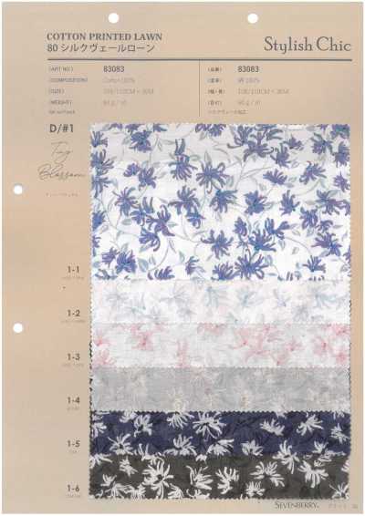 83083 Lawn Lụa Voile 80 SC Tiny Blossom