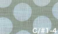 83194 Vải dệt slub kiểu linen hai màu chấm bi・kẻ sọc・kẻ caro[Vải / Vải] VANCET Hình ảnh bổ sung