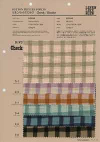 83194 Vải dệt slub kiểu linen hai màu chấm bi・kẻ sọc・kẻ caro[Vải / Vải] VANCET Hình ảnh bổ sung