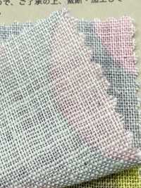 83194 Vải dệt slub kiểu linen hai màu chấm bi・kẻ sọc・kẻ caro[Vải / Vải] VANCET Hình ảnh bổ sung