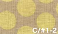 83194 Vải dệt slub kiểu linen hai màu chấm bi・kẻ sọc・kẻ caro[Vải / Vải] VANCET Hình ảnh bổ sung