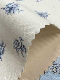 850543 Vải Broadcloth, Cotton Chưa Tẩy Trắng, Botanicalism, Grace VANCET Ảnh phụ