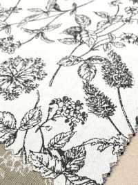 850544 Vải Broadcloth, Cotton Chưa Tẩy Trắng, Botanical Rhythm, Wildflower VANCET Ảnh phụ