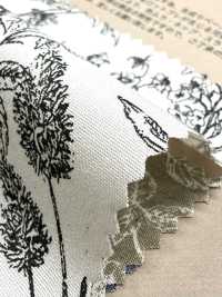 850544 Vải Broadcloth, Cotton Chưa Tẩy Trắng, Botanical Rhythm, Wildflower VANCET Ảnh phụ