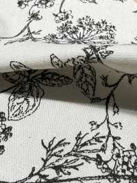 850544 Vải Broadcloth, Cotton Chưa Tẩy Trắng, Botanical Rhythm, Wildflower VANCET Ảnh phụ