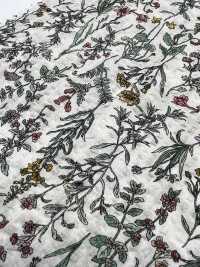 4027-680-3 80 Vải Cotton Lawn Miracle Wave Threaded Botanical Hokkoh Ảnh phụ