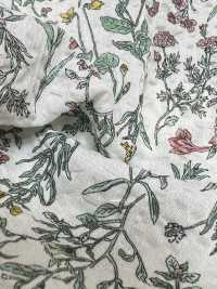 4027-680-3 80 Vải Cotton Lawn Miracle Wave Threaded Botanical Hokkoh Ảnh phụ