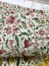 4027-680-4 80 Vải Cotton Lawn Miracle Wave Geometric Flower Hokkoh Ảnh phụ