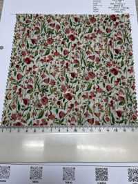 4027-680-4 80 Vải Cotton Lawn Miracle Wave Geometric Flower Hokkoh Ảnh phụ