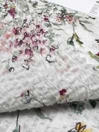 4027-680-5 80 Vải Cotton Lawn Miracle Wave Watercolor Flower Hokkoh Ảnh phụ