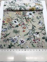 4027-680-5 80 Vải Cotton Lawn Miracle Wave Watercolor Flower Hokkoh Ảnh phụ
