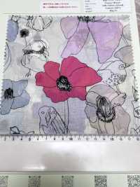 SHU-110-1 60 Vải Cotton Lawn Inkjet PT Flower Bloom Hokkoh Ảnh phụ