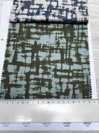 7027-805-1 Kẻ Caro Rò Rỉ Vải Cotton Lawn CR Hokkoh Ảnh phụ
